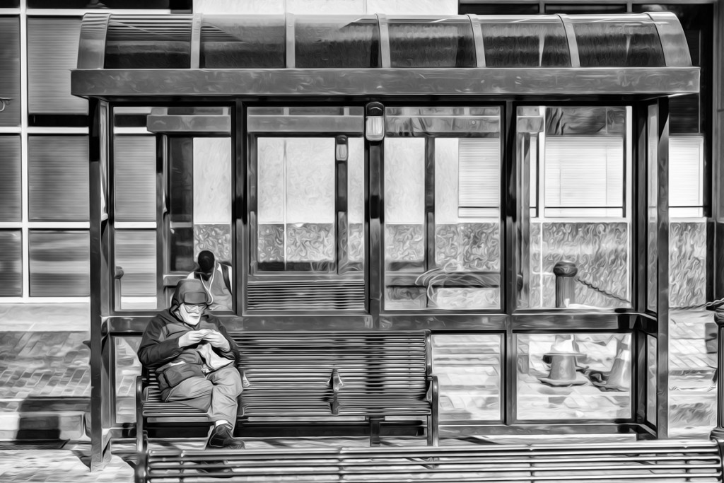 scenes at the bus stop act 23