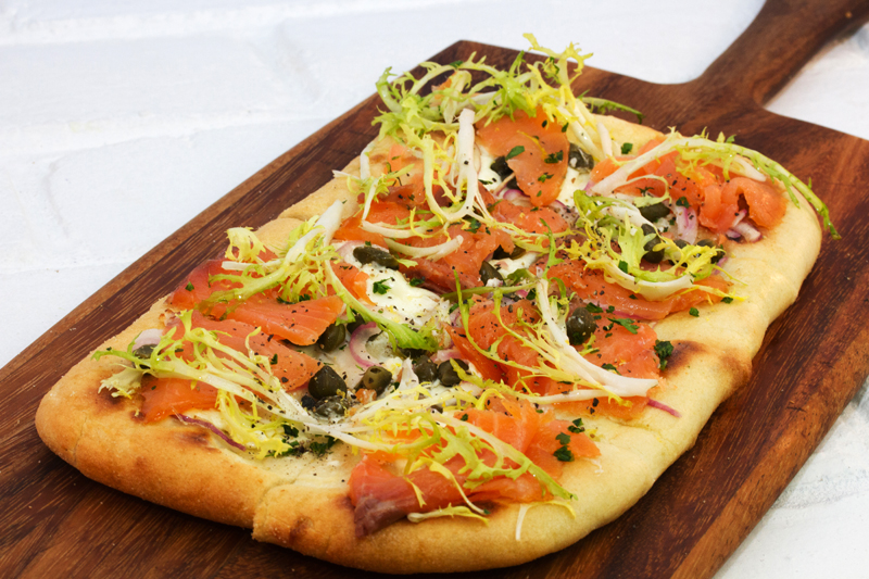 Salmon Flatbread